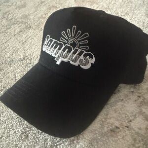 Campus Embroidered Black Adjustable Baseball Cap Hat – New with Tag – Unisex